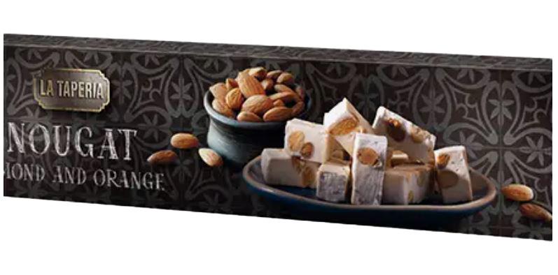 La Taperia Nougat mandel med apelsin 70 g