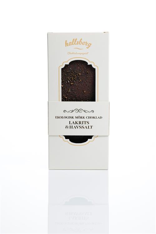 Choklad Mörk Ekologisk Lakrits & Havssalt 50 g