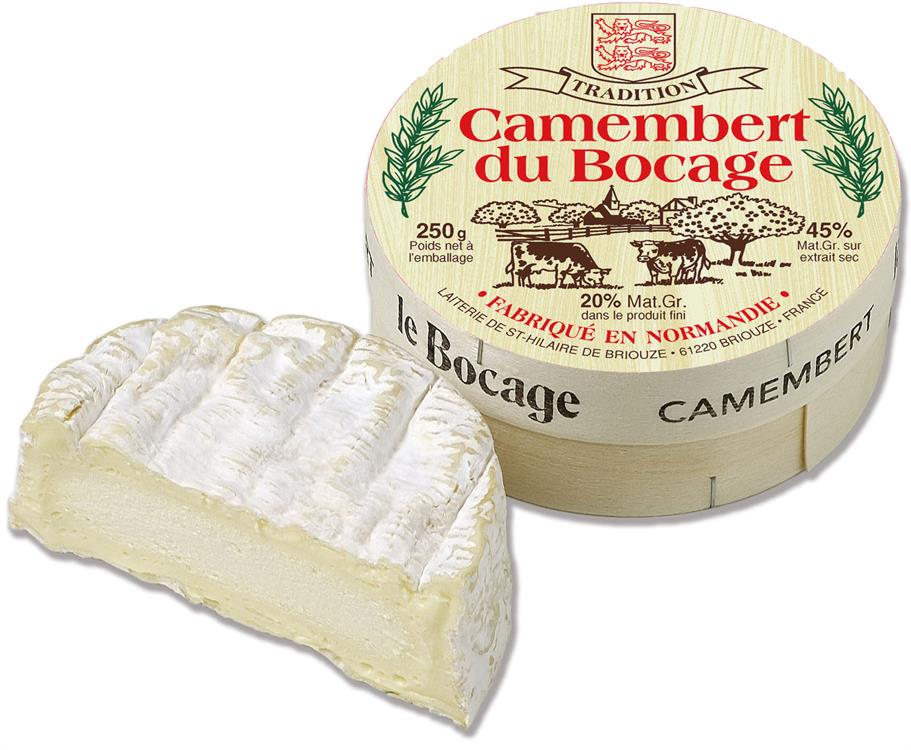 Camembert Bocage Tradition Cru 250g